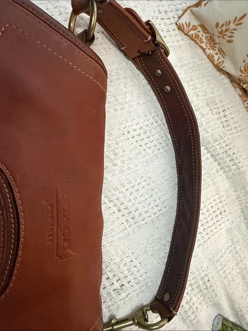 Coach classic leather